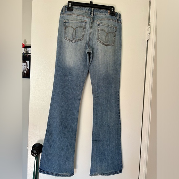 Paris Blues Blue Bootcut Jeans Juniors 9 •Gently Used - Picture 4 of 5